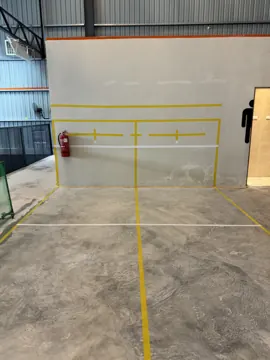 Dinking area at Apex Pickleball